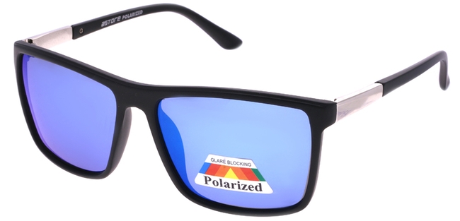 A79093 fekete-kék Polarizált napszemüveg