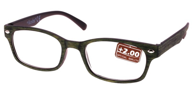 DR00199 Zöld olvasószemüveg