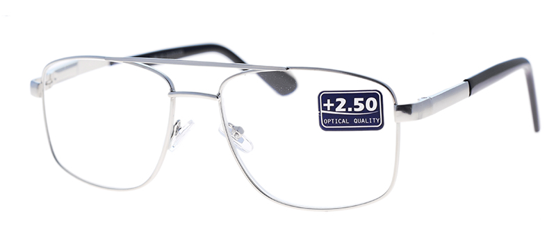 DR01305 ezüst olvasószemüveg